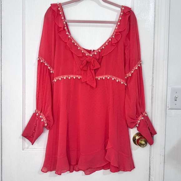 For love and lemons marquee mini dress size medium - Picture 6 of 16